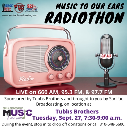 Music To Our Ears Radiothon