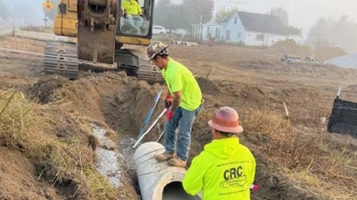 9-26-25 Drain along Gates Rd Photo