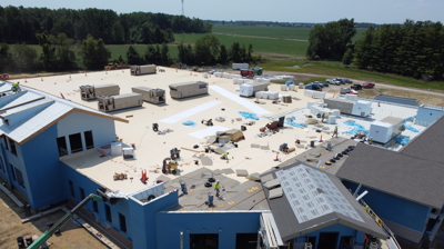 Hospital Build Bird's Eye View 8-5-26 Photo