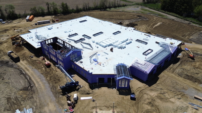 Hospital Build Birds Eye View 5-14-26 Photo