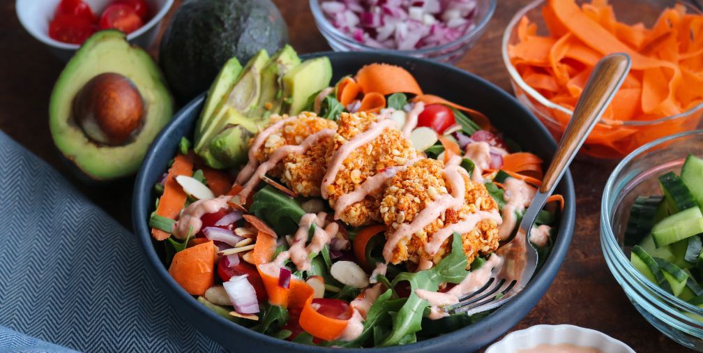 Bang Bang Shrimp Salad