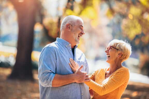 Couple Laughing