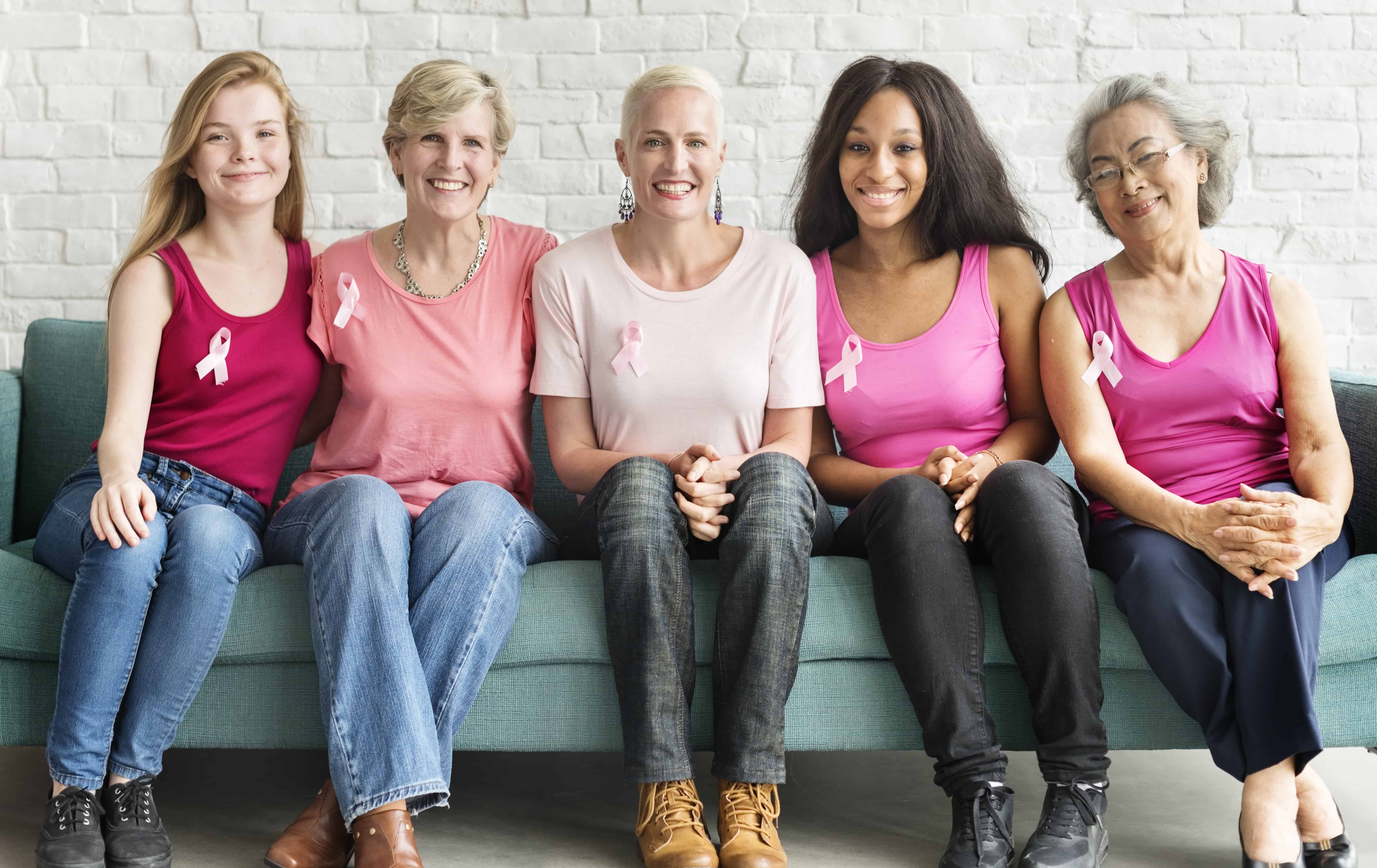 Women on a couch