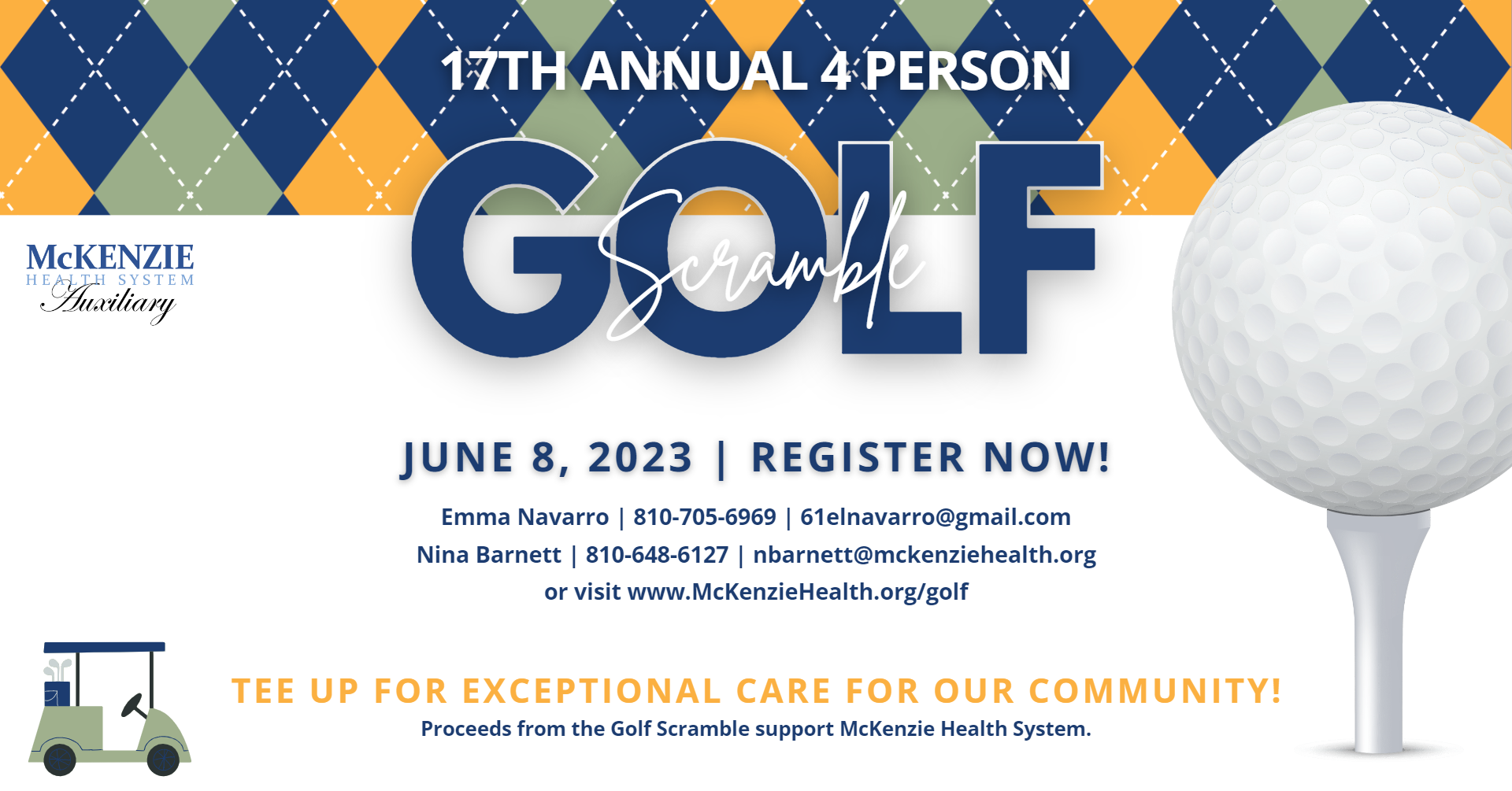 2023 Golf Scramble